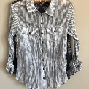 Free People Button Down Shirt
